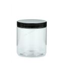 Pot PET 250ml à vis + Couvercle