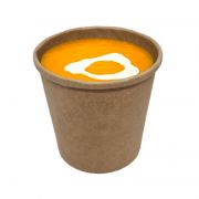Pot à soupe kraft