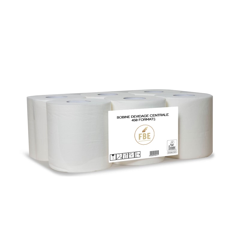 Boîte à bûche carton blanc 25x11x10cm - Ateliers Porraz